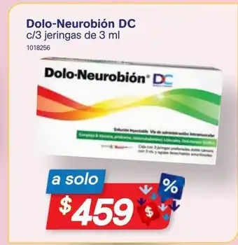 Farmacias Benavides Dolo-neurobión dc c/3 jeringas de 3ml oferta