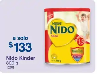 Farmacias Benavides Nido kinder 800 g oferta