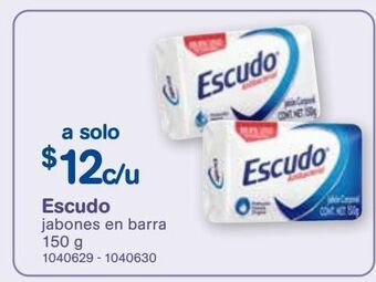 Farmacias Benavides Escudo jabones en barra 150 g oferta