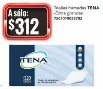 City Club Tena Tollas Húmedas Extra Grandes oferta