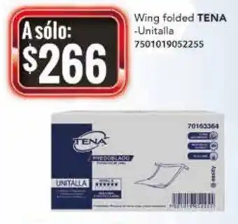City Club Tena Wing Folded Unitalla oferta
