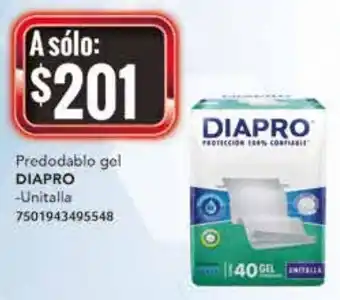 Diapro Predodable Gel Unitalla