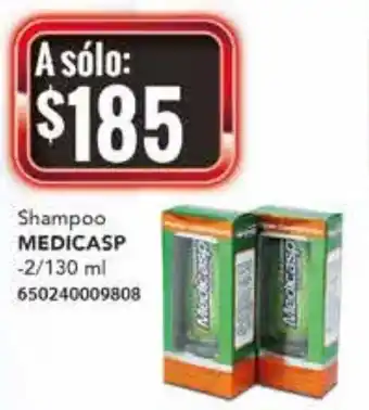 City Club Medicasp Shampoo 2/130ml oferta