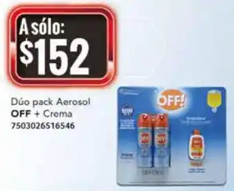 City Club Off Aerosol +Crema Dúo Pack oferta