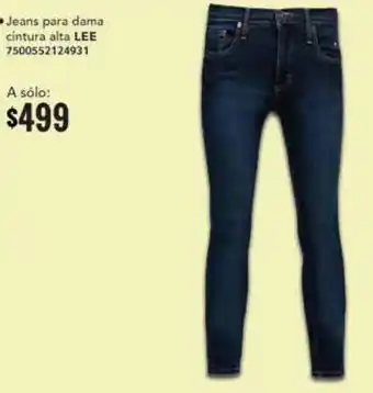 Lee Jeans para Dama Cintura Alta