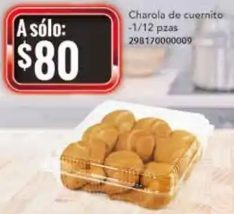City Club Charola de Cuernito 1/12 pzas oferta