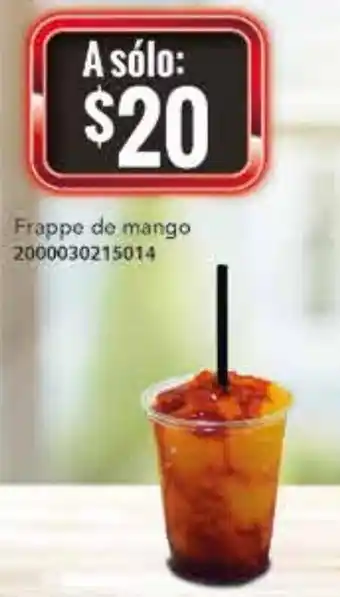 City Club Frappe de Mango oferta