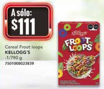 Kellogg's Cereal Froot Loops 1/790g