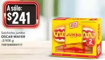 City Club Oscar Mayer Salchicha Jumbo 2/908g oferta