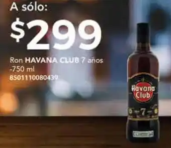 City Club Ron Havana Club 7 años 750ml oferta