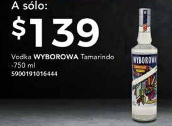 City Club Wyborowa Vodka Tamarindo 750ml oferta
