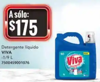 City Club Viva Detergente Líquido 1/9L oferta