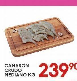 Alsuper Camaron crudo mediano oferta