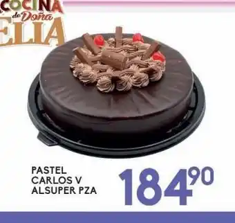 Pastel carlos v alsuper
