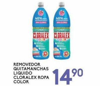 Alsuper Removedor quitamanchas cloralex oferta