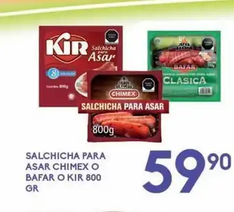 Salchicha para asar chimex