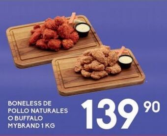 Alsuper Boneless de pollo naturales o buffalo mybrand oferta