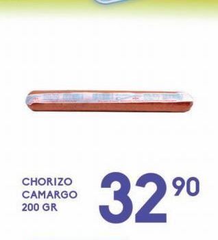 Alsuper Chorizo camargo 200 gr oferta
