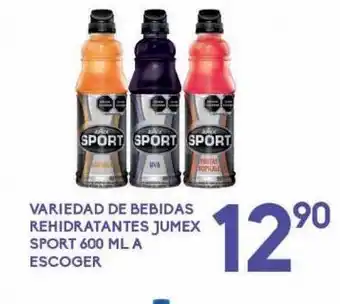 Alsuper Bebidas rehidratantes jumex sport 600 ml oferta