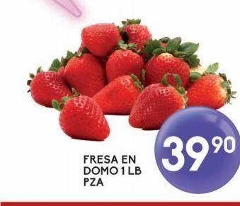 Alsuper Fresa en domo 1 lb oferta