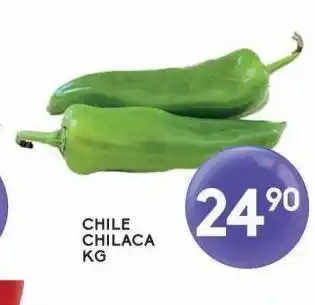 Alsuper Chiles chilaca kg oferta