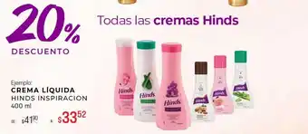 Crema hinds inspiración 400ml