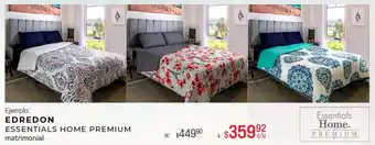 Woolworth Edredon essentials home premium matrimonial oferta