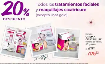Crema cicatricure veneno de vivora 50g