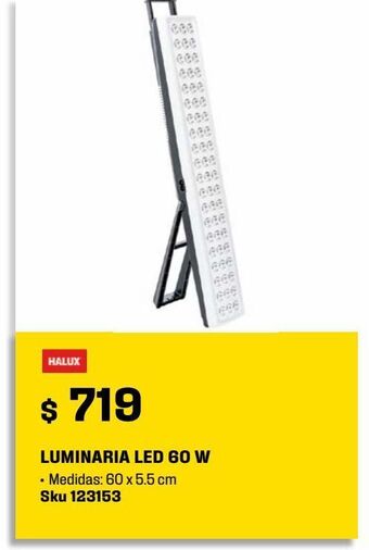 Sodimac Homecenter Luminario recargable 60 led oferta