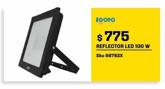 Sodimac Homecenter Reflector led 100w oferta