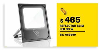 Sodimac Homecenter Reflector slim led 30 w luz blanca oferta