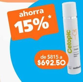 Farmacia San Pablo Cetopic crema emo c/ vitam c env c/50gr oferta