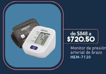 Farmacia San Pablo Omron baumanometro hem-7120 c/2pzs oferta