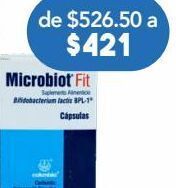 Farmacia San Pablo Microbiot fit cap 1x10 10ufc c/15 oferta