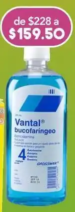 Farmacia San Pablo Vantal bucofaringeo sol 0.15g fra c/360 oferta