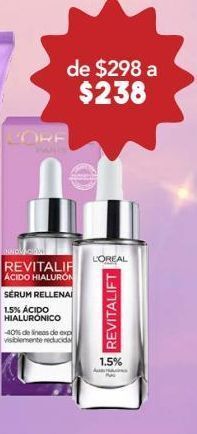 Farmacia San Pablo Revitalift serum acido hialuro c/30ml oferta