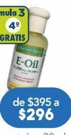 Farmacia San Pablo Nature´s bounty vitamina e-oil c/74ml oferta