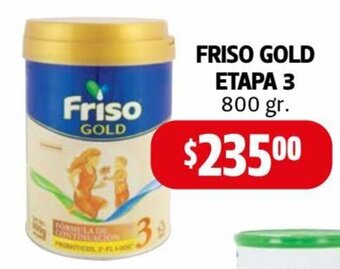 Farmacias Guadalajara Friso Gold Etapa 3 800gr oferta