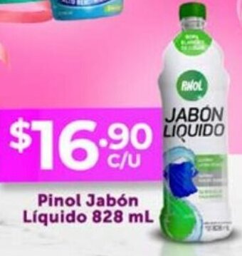 Farmacias Guadalajara Pinol Jabon Liquido 828 ml oferta