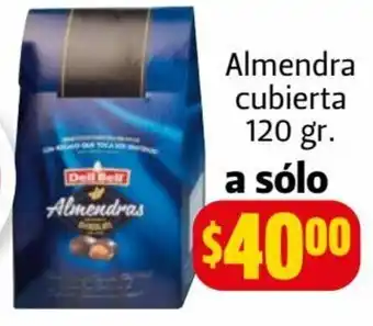 Farmacias Guadalajara Chocolates Deli Bell Almendra Cubierta 120gr oferta