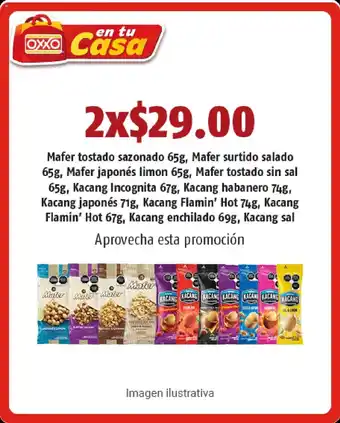 OXXO Mafer / Kacang oferta