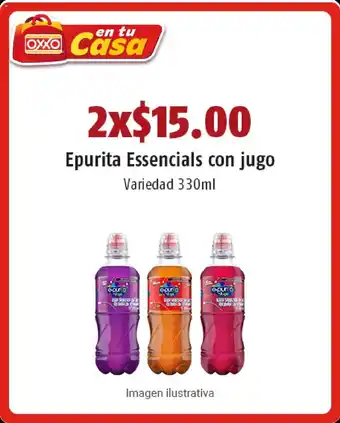 Epurita Essencials con jugo Variedad 330 ml