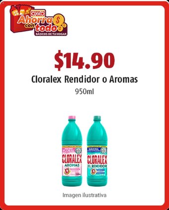 Cloralex Rendidor o Aromas 950 ml