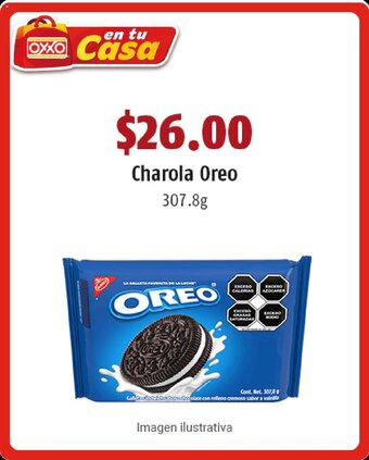 Charola Oreo 307.8g
