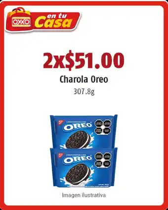 OXXO Charola Oreo 307.8g oferta