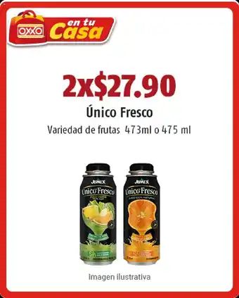 Unico Fresco Variedad de Frutas 473ml o 475 ml