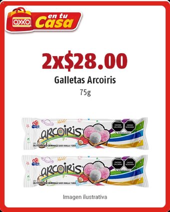 Galletas Arcoiris 75g