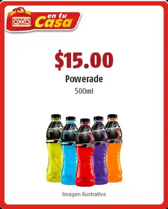 OXXO Powerade 500 ml oferta