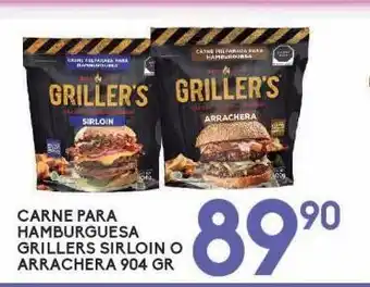 Alsuper Carne para hamburguesa grillers sirloin oferta