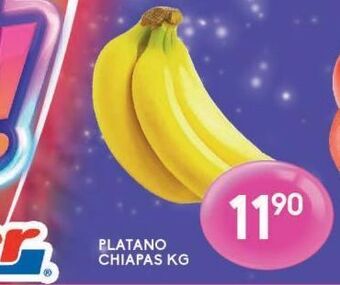 Alsuper Plátano chiapas kg oferta